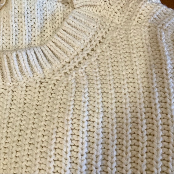 Moth (Anthropologie) Sweater, Cream, Yak blend, Size Medium - Picture 6 of 11